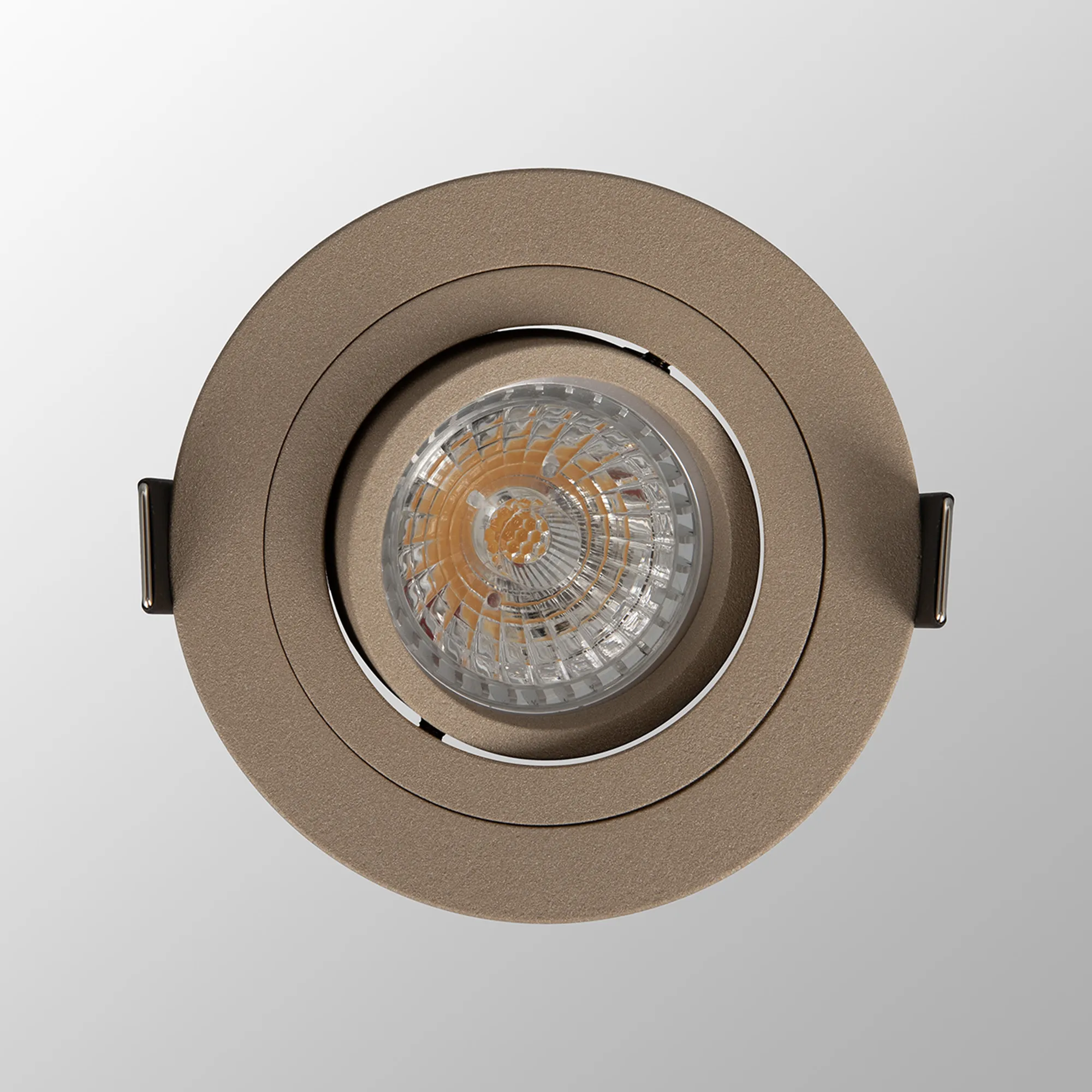 Basico GU10 Recessed Ceiling Luminaires Mantra Fusion Round Recess Ceiling